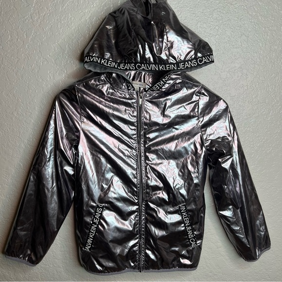 Calvin Klein Metallic Jacket - Picture 3 of 8